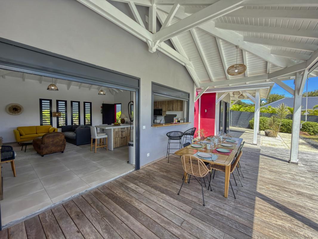 13.Location villa avec piscine Saint François Guadeloupe